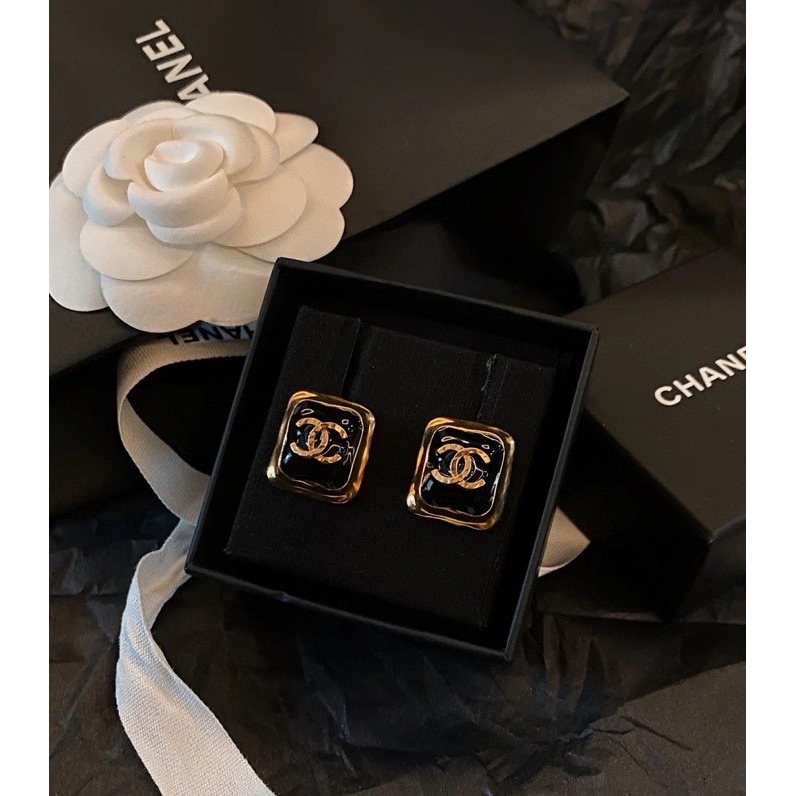 Ch*el earrings
